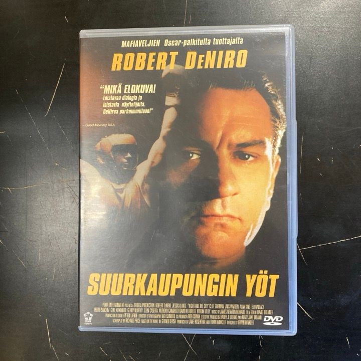 Suurkaupungin yöt DVD (VG+/M-) -draama-